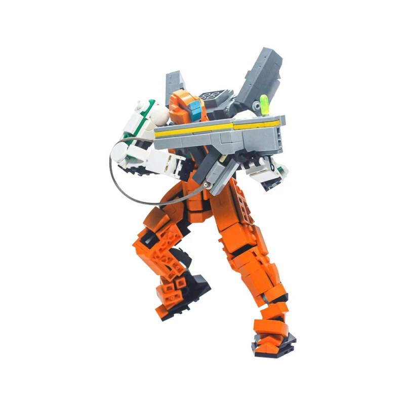 Механическая модель MOC Orange Sentinel строительные блоки высокотехнологичный боевой
