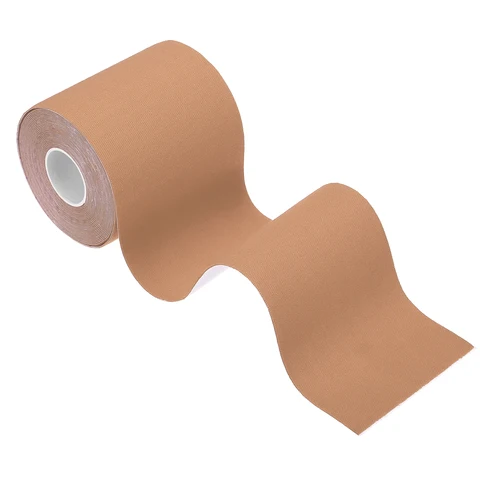 5,5 ярда/рулон кинезиологическая лента, клейкая хлопковая спортивная лента для поддержки мышц, водонепроницаемая эластичная лента для колена, лодыжки, запястья, плеча