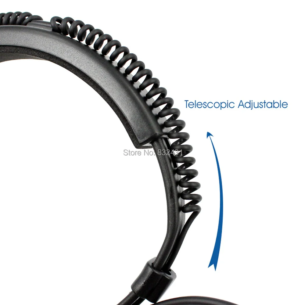 Radio Baofeng UV-9R Plus BF-9700 BF-A58 Telescopic Throat Vibration Mic Earpiece Headset for UV-XR UV9R GT-3WP Walkie Talkie