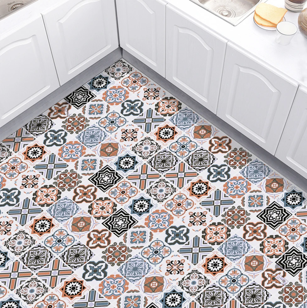 Утолщенная самоклеящаяся наклейка на пол из ПВХ водонепроницаемая Наклейка