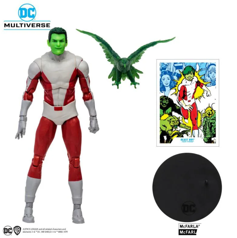 

Экшн-фигурки Mcfarlane TITANS BEAST BOY (Золотая этикетка), масштаб 7 дюймов, шарнирные игрушки 17 см