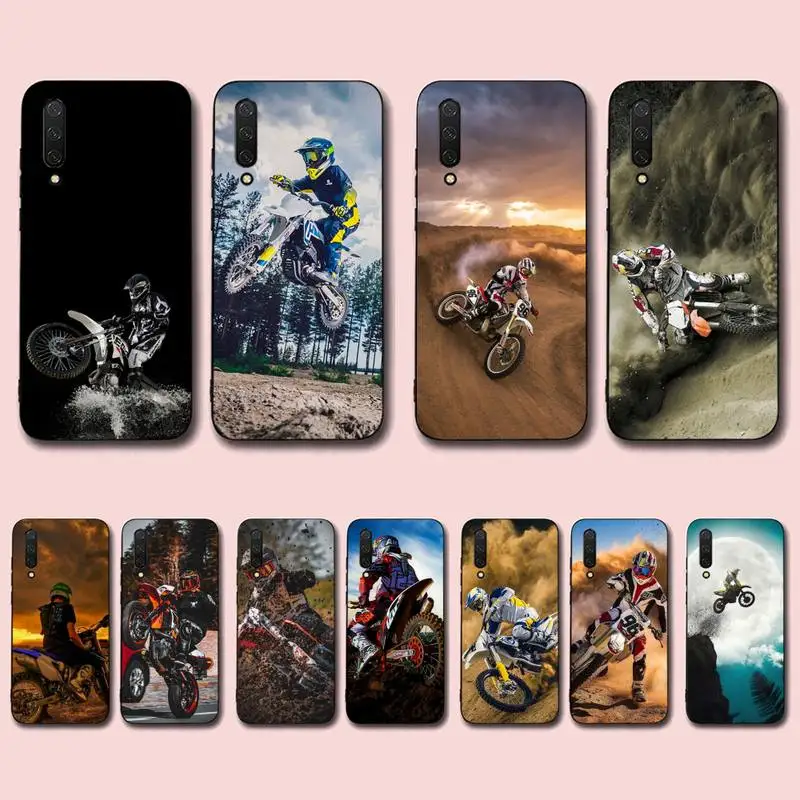 

Moto Cross motorcycle sports Phone Case for Xiaomi mi 5 6 8 9 10 lite pro SE Mix 2s 3 F1 Max2 3