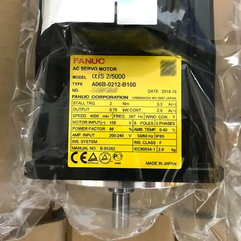 Стандартное тестирование серводвигателя системы Fanuc