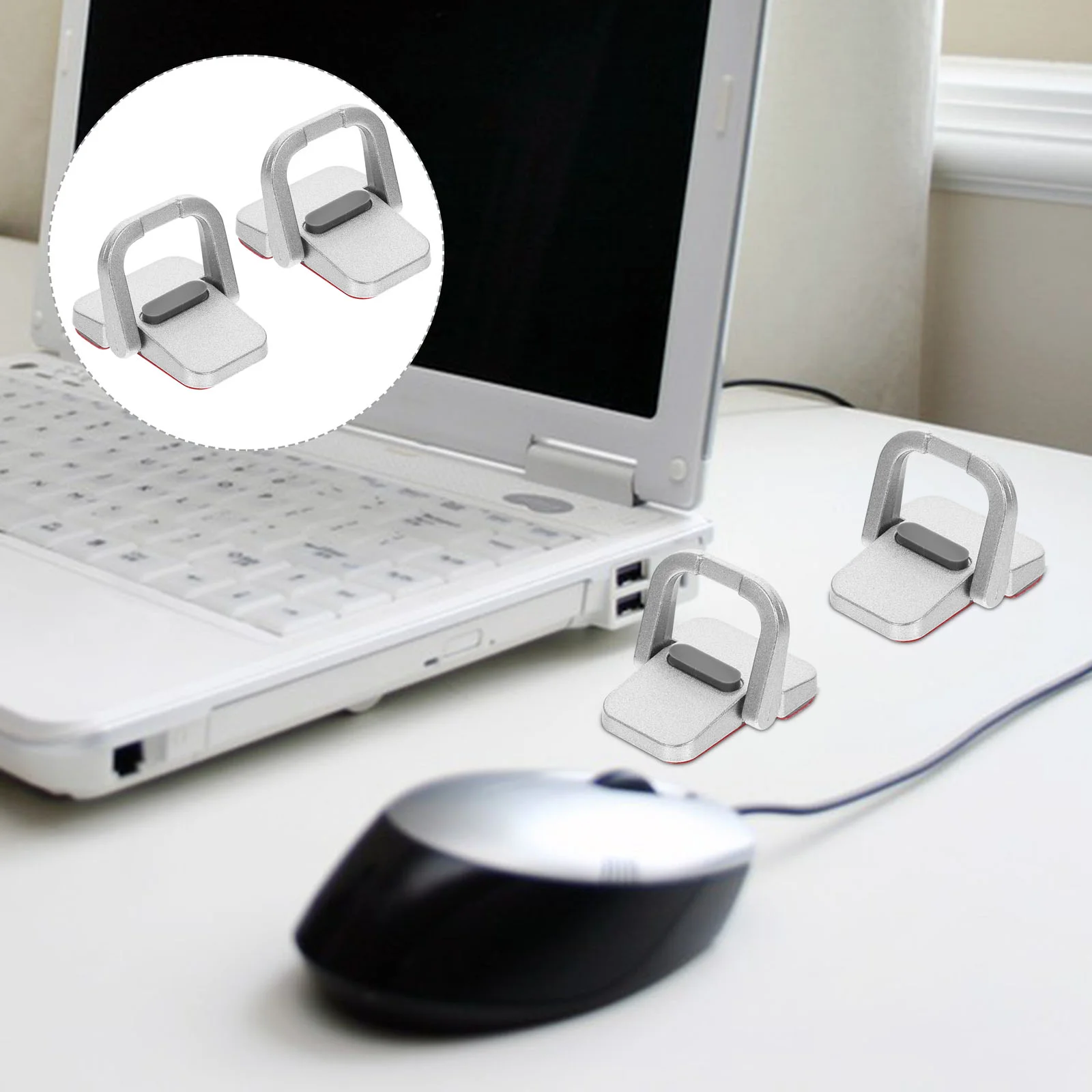 

Increased Computer Cooling Bracket Brackets Laptop Stand Vertical Zinc Alloy Holder