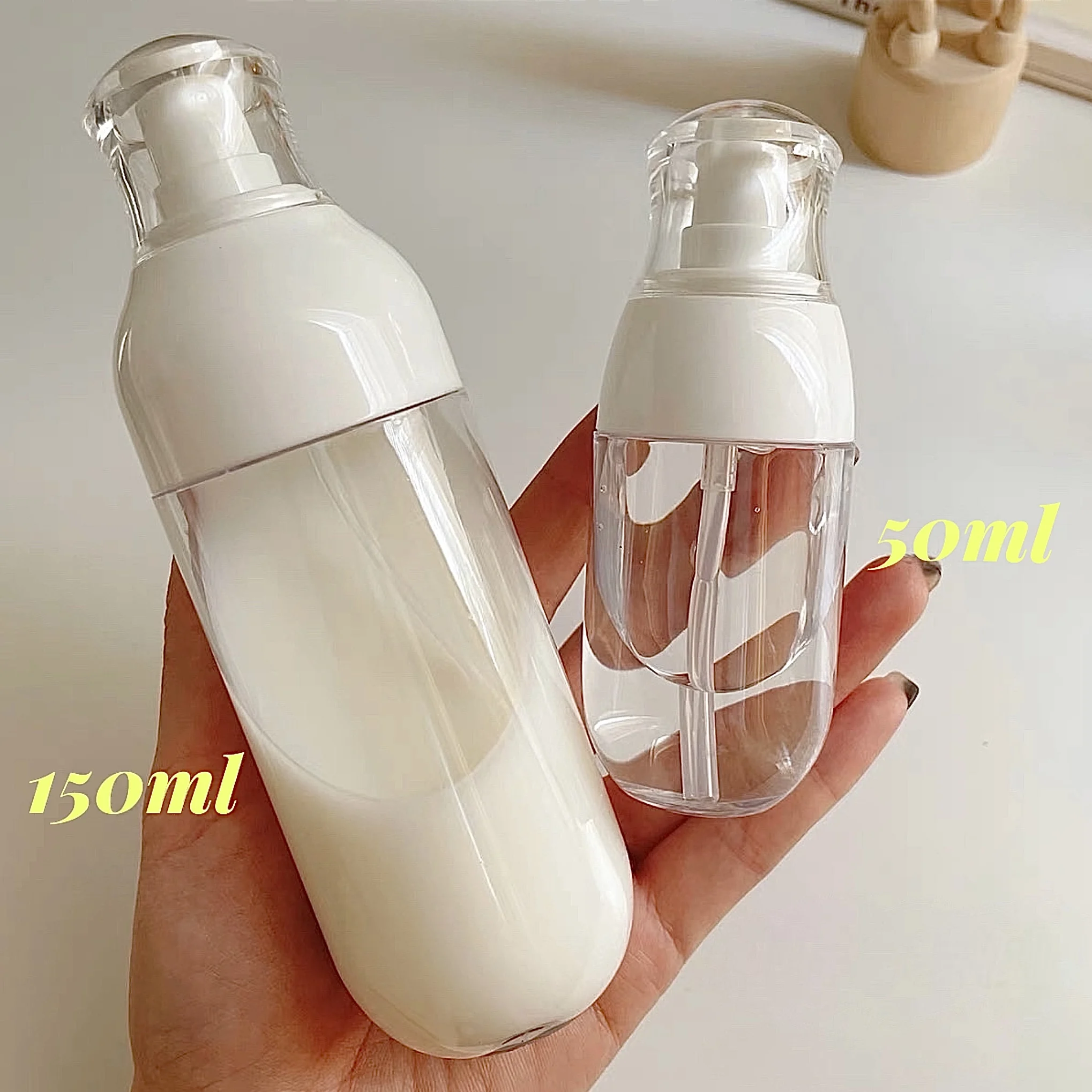 

Small Pump Travel Bottle Convenient Travel Pack Perfume Sample Lotion Lotion Facial Vacuum Spray Pot