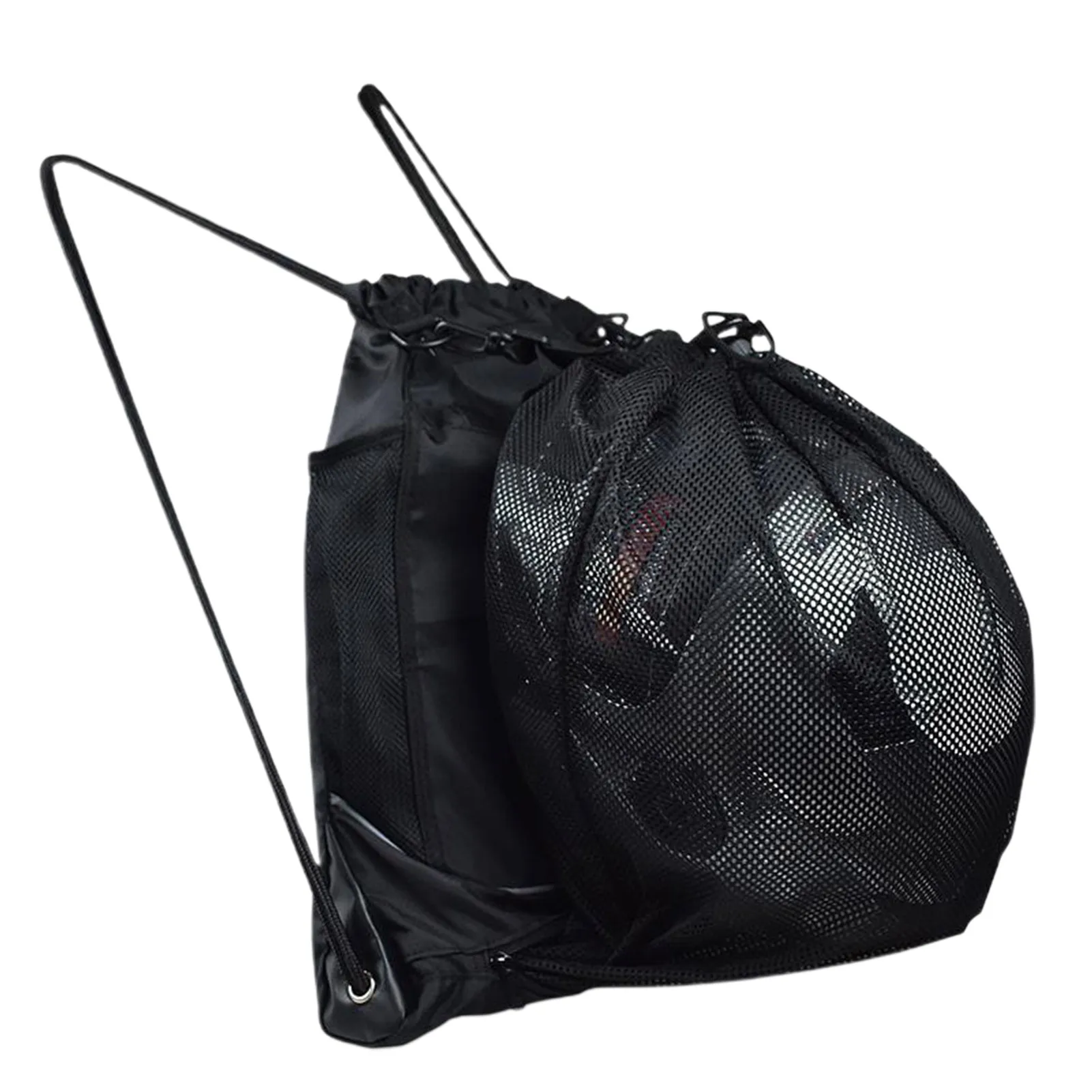 

Motorcycle Helmet Bag Outdoor Cycling Drawstring Backpack With Mesh Ball Bag Portable Basketball Football Helmet Drawstring Bag