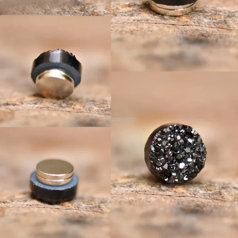 Магнитные серьги-гвоздики из нержавеющей стали | AliExpress