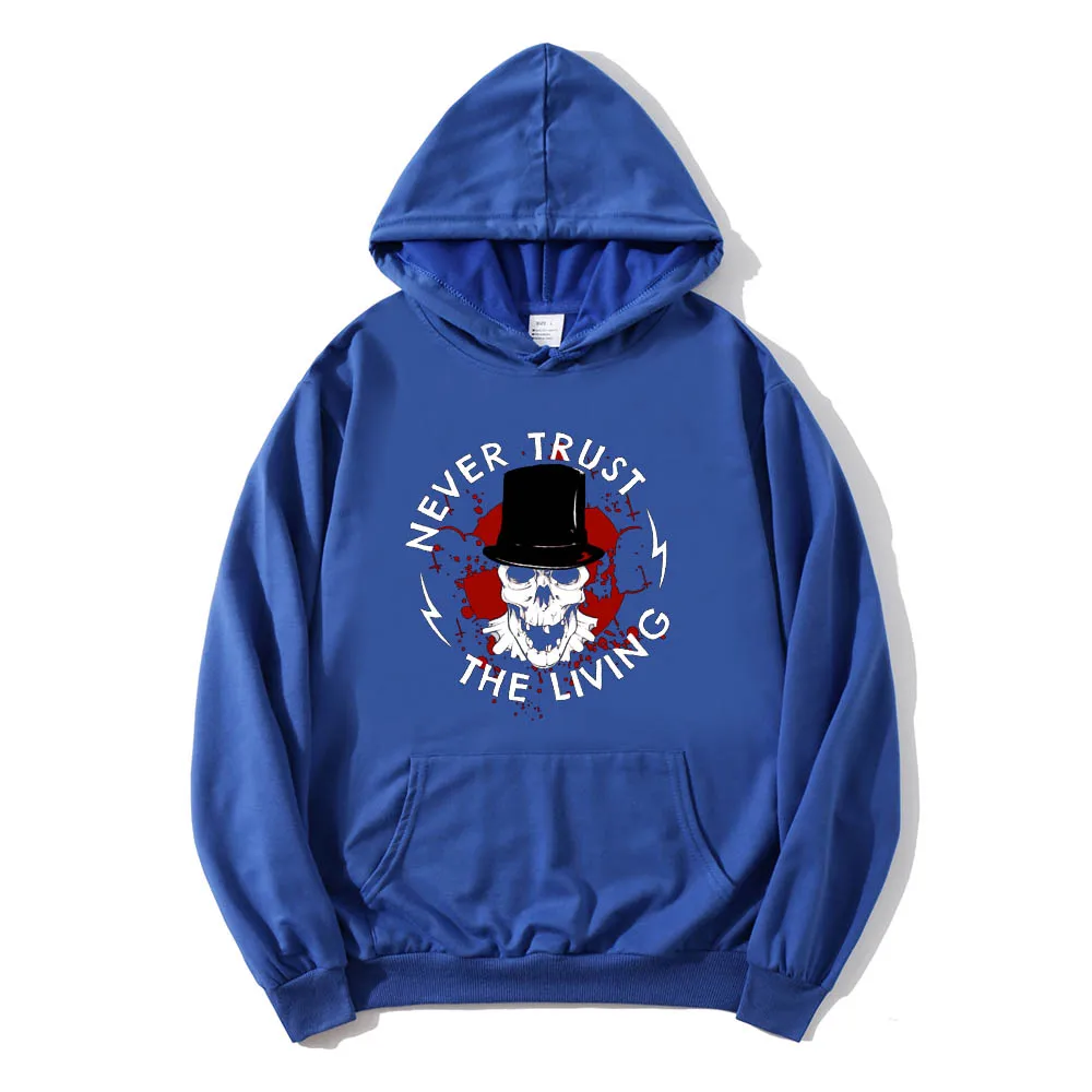 

Never Trust Hoodie Beetlejuice Sweatshirts Aesthetic Horror Films Women Clothing Goth Beetlejuice Sweatshirt Fashion Cotton m