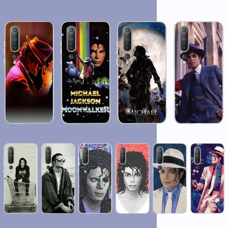 

MaiYaCa Michael Jackson Phone Case for Samsung S21 A10 for Redmi Note 7 9 for Huawei P30Pro Honor 8X 10i cover