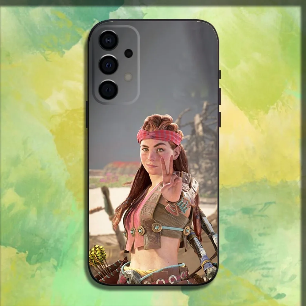 Чехол для телефона H-Horizon Zero Dawn Aloy Samsung Galaxy A13 A21s A22 A31 A32 A52 A53 A71 A80 A91 мягкий черный