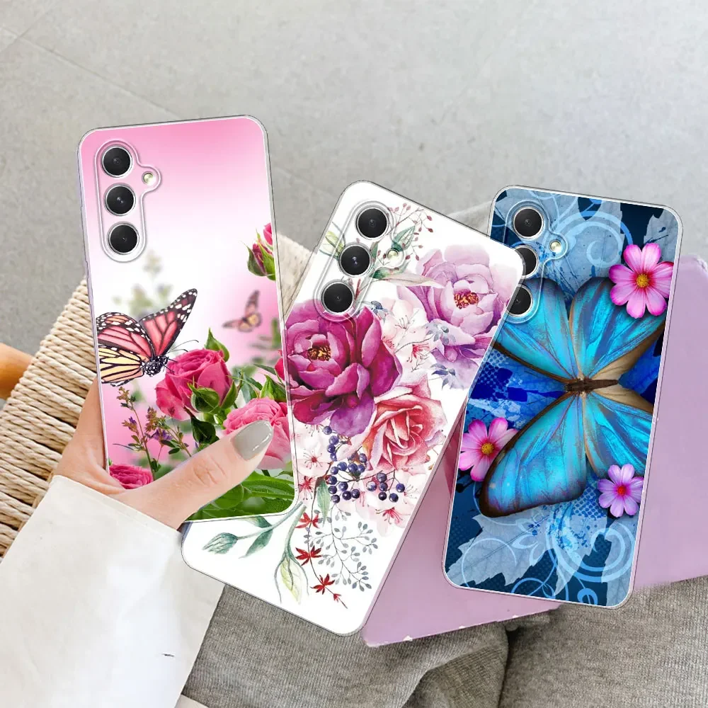 Прозрачный мягкий силиконовый чехол из ТПУ для Samsung M34 M14