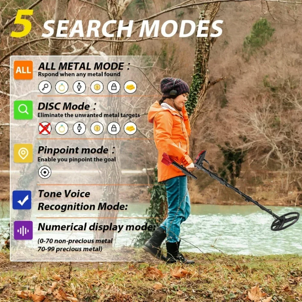 Высокочувствительное глубокое металлоискатель золота оборудование умный