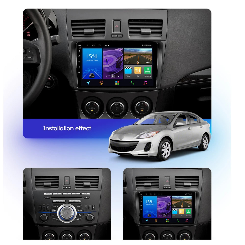 Автомагнитола JIULUNET для Toyota Avensis 3 2008-2015 автомагнитола с голосовым ии