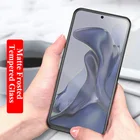 Матовое закаленное стекло для XiaoMi Mi 11 Lite 5G NE, Защита экрана для XiaoMi Mi 11T Pro, полное покрытие, защитное стекло