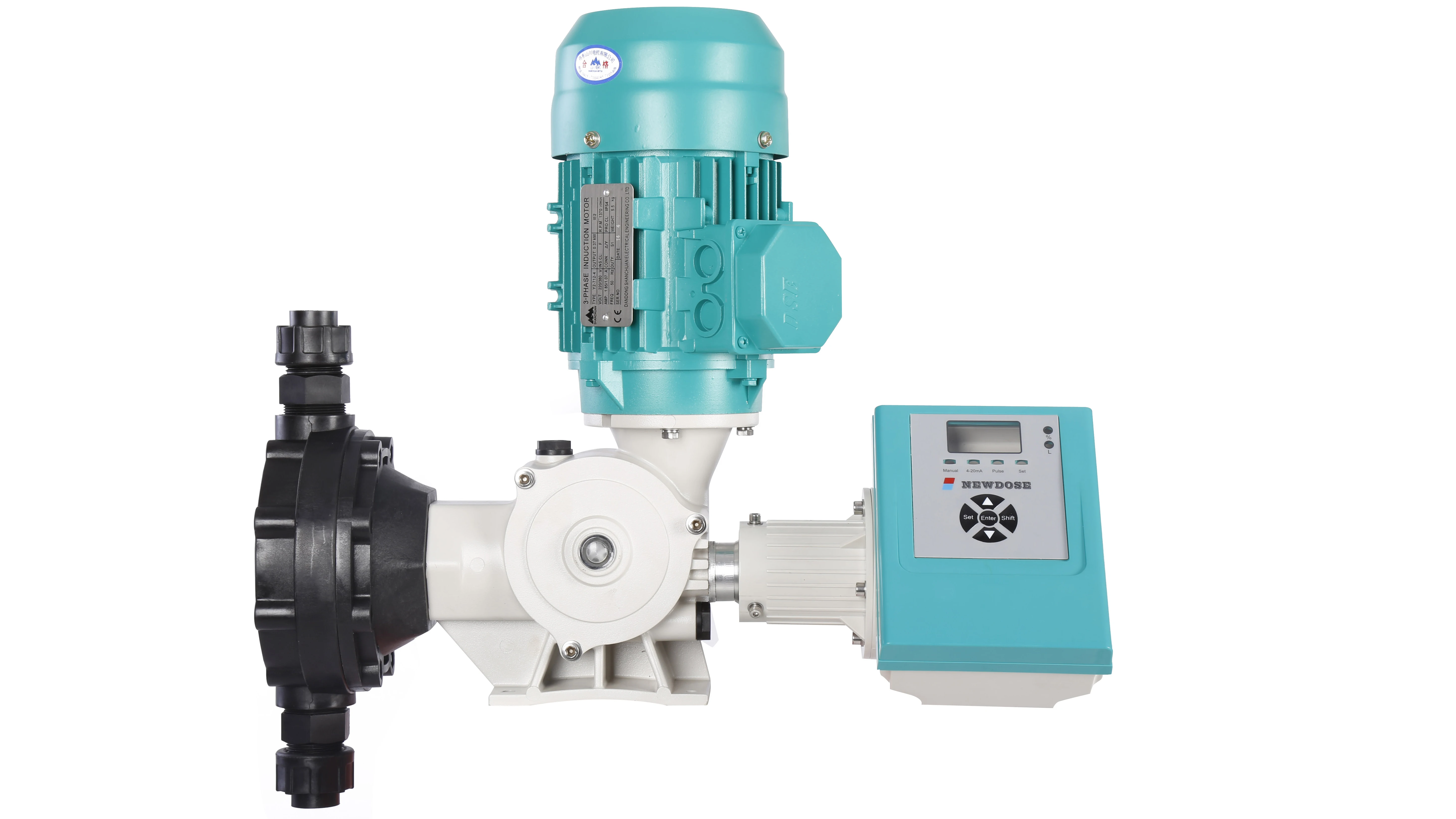 

NEWDOSE NDWL PVC mechanical alkali metering motor pump