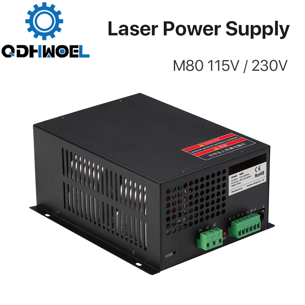 

80W CO2 Laser Power Supply for CO2 Laser Engraving Cutting Machine M80 category
