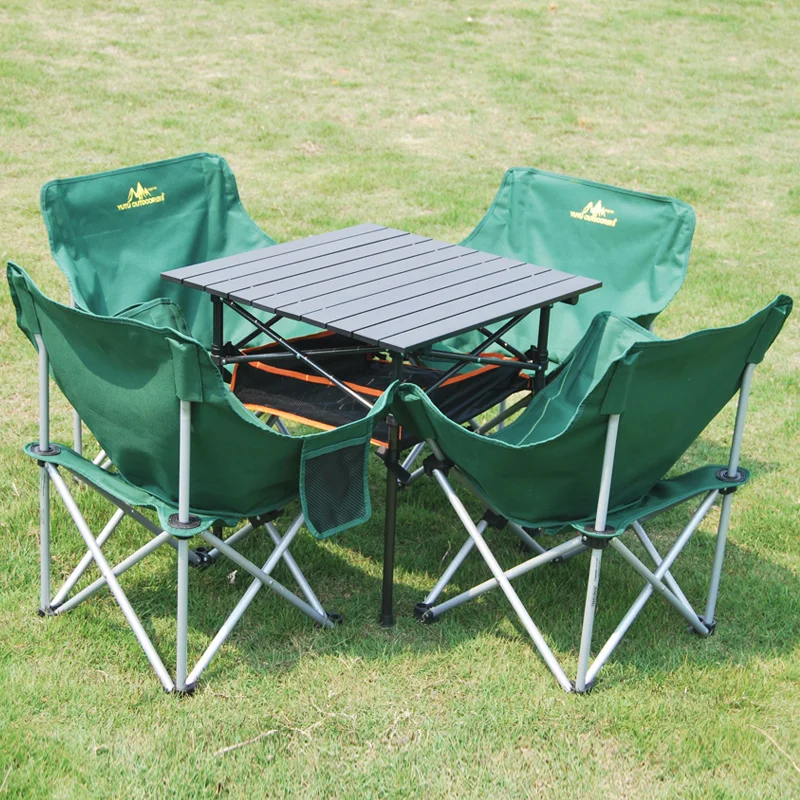 Outdoor folding chair portable camping beach self-driving tour table and travel equipment chairs |