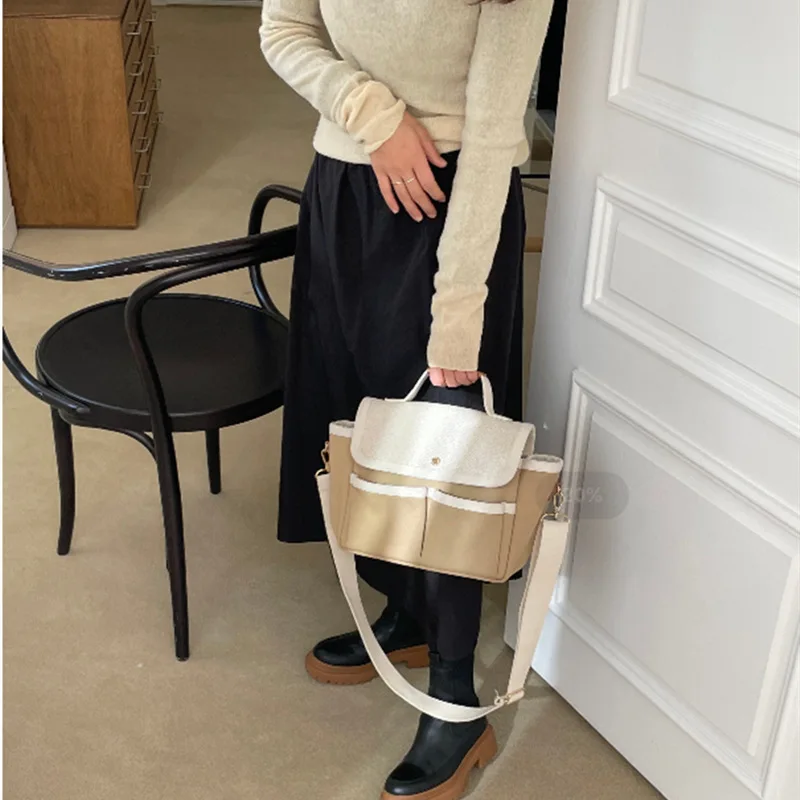 

Korean INS Style Mommy Bag Baby Stroller Diaper Carriage Hanging Changing Bag Storage Pouch Milk Bottle Cup Holder Accessories