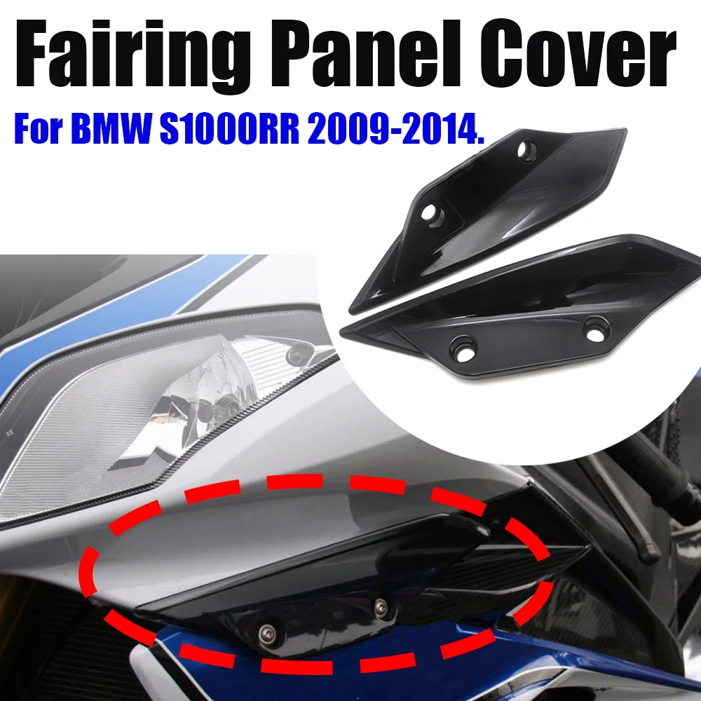 

Motorcycle Front Side Fender Spoiler Winglets Wing Fairing Panel Cover Case For BMW S1000RR S1000 S 1000 RR 2009-2014 2013 2012