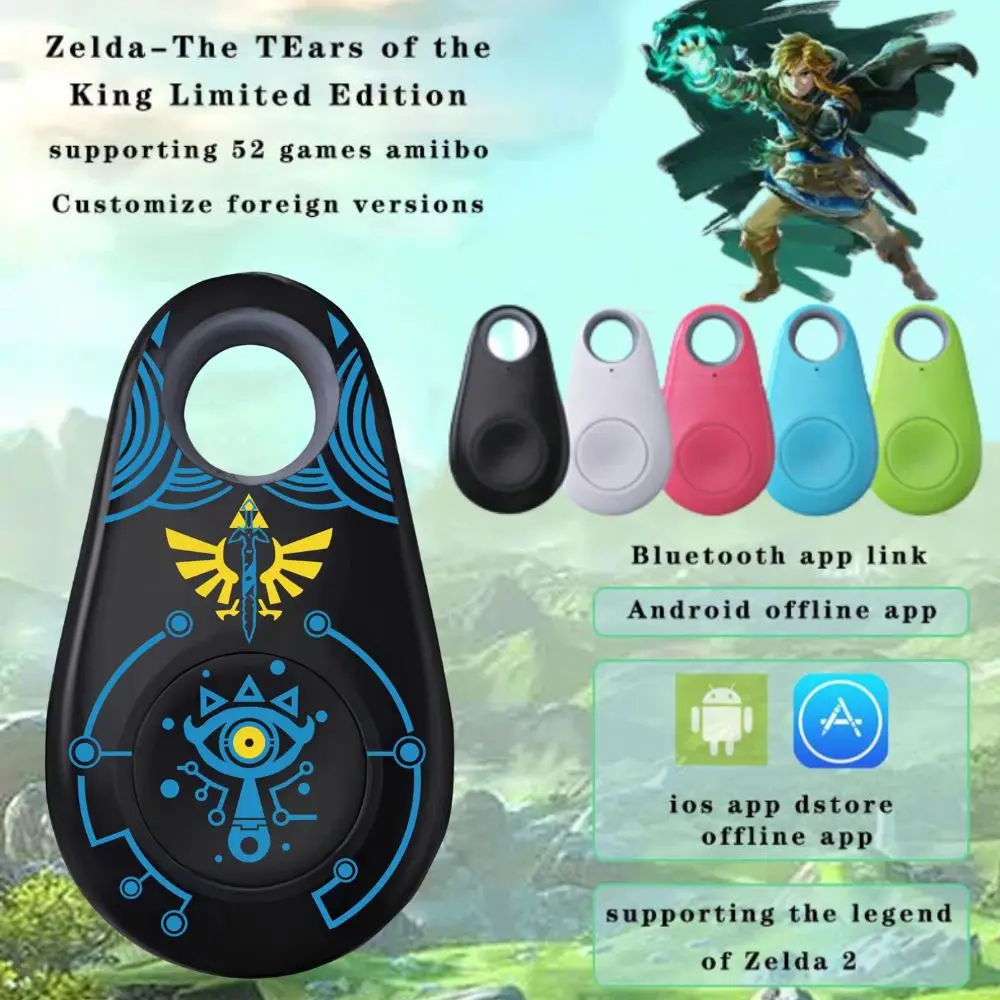 

Amiibo Bluetooth Keychain Unlimited Card Can Write Ntag215 Buckle Card NFC Game Card zelda