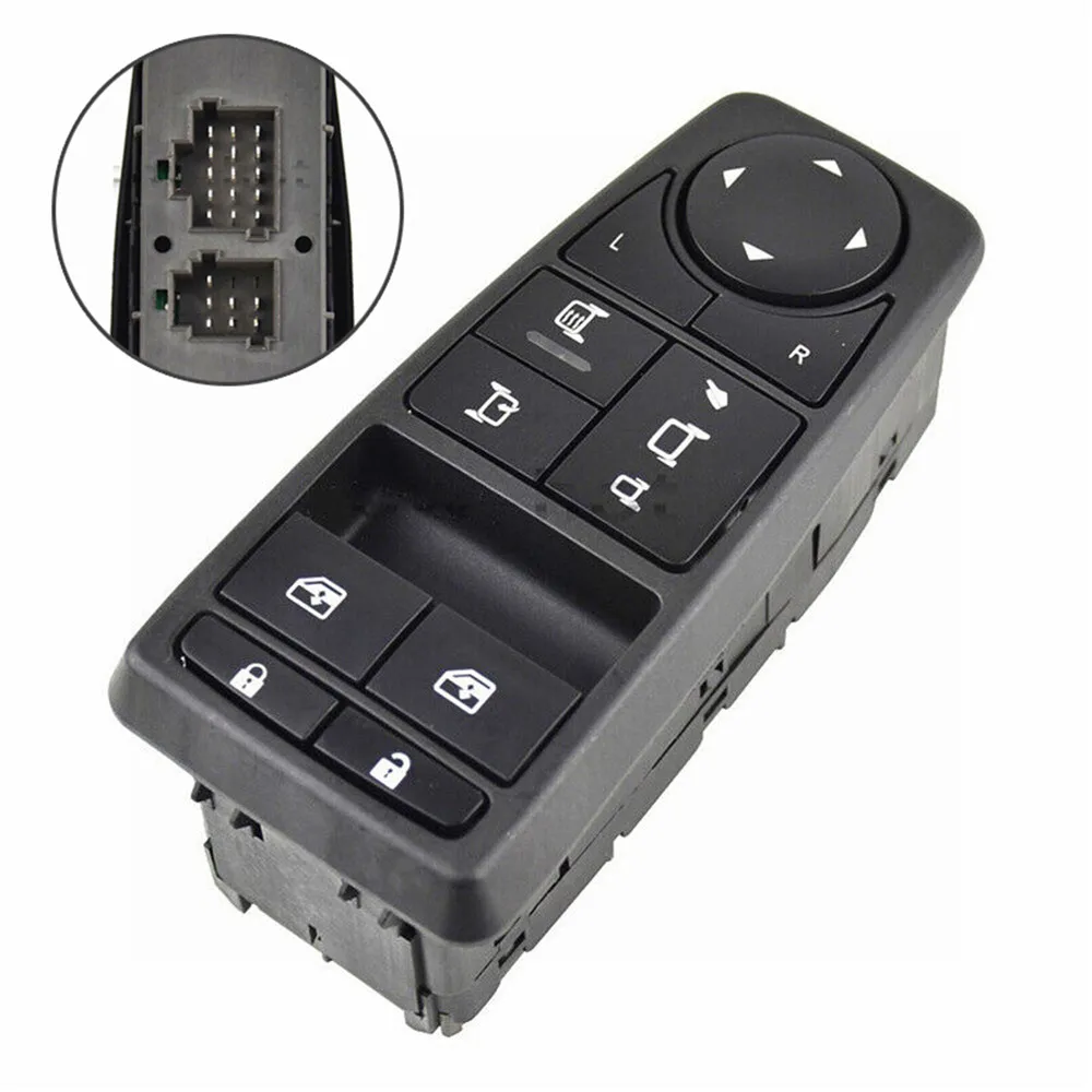 

81258067107 Electric Power Master Window Control Switch Button Black For MAN TGS TGX