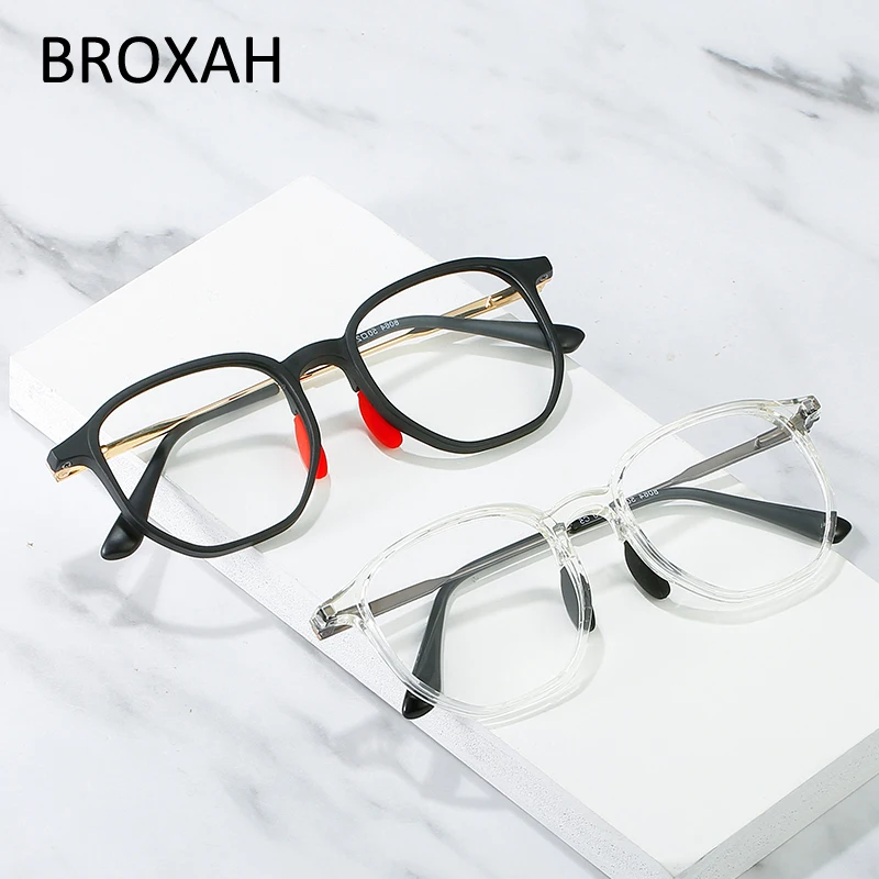 

Retro Anti Blue Light Blocking Glasses Men Women 2022 TR90 Frame Reading Eyeglasses Unisex Eyewear Blu-Ray Computer Goggles