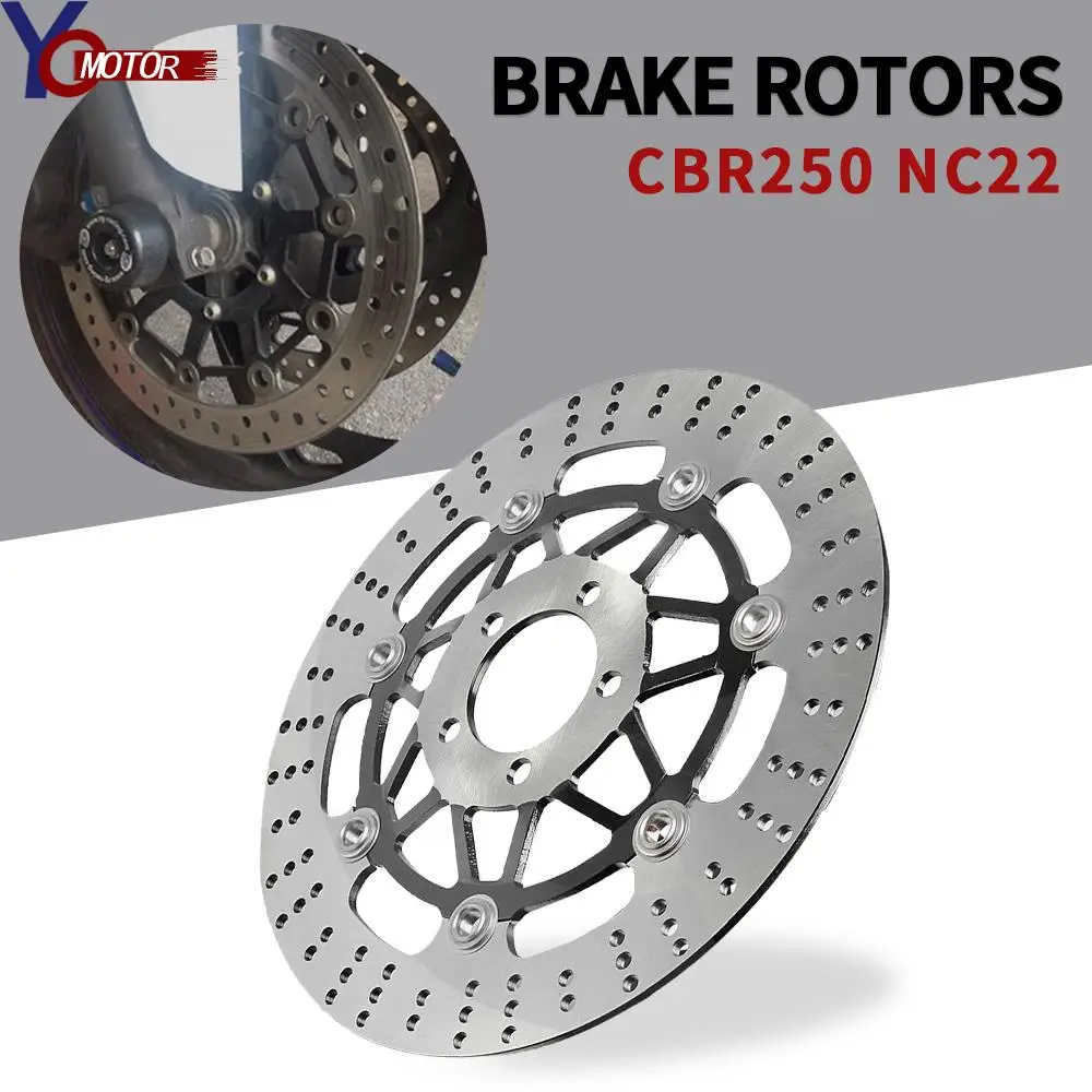 For HONDA CBR250 NC22 CBR 250 NC 22 Motorcycle Accessories Brake Disc Stainless Steel High Quality Brake Rotors Protection Parts