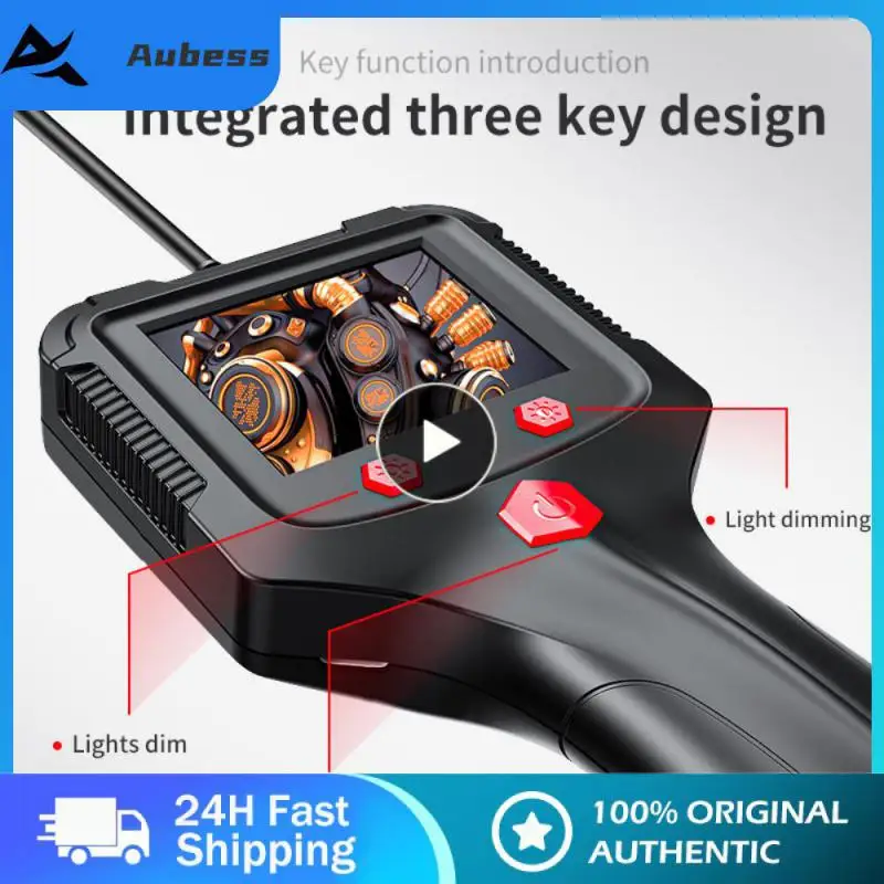 

5/8/10PCS With Screen Pipe Endoscope 2600mah Industrial Endoscope Detector Pipe Sewer Integrated Machine Ip67 Waterproof