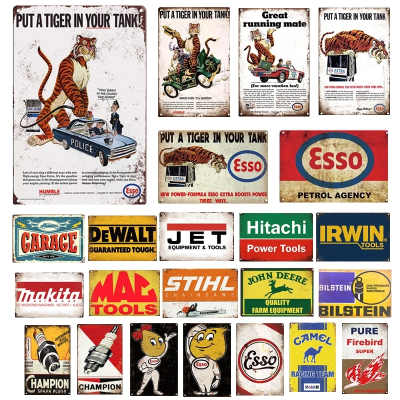 Потертая шикарная винтажная металлическая табличка с изображением персика Эссо