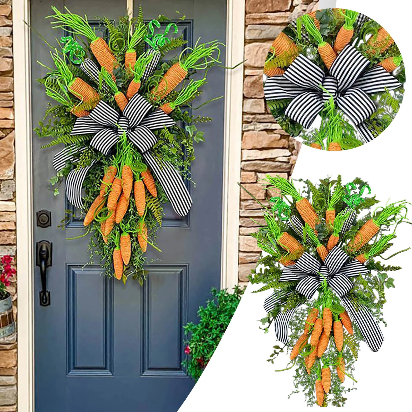 

2022 Wreaths With Light Rustic Wooden Home Front Door Decor For Front Door Easter Decorations Door Decor Front Door Wreath