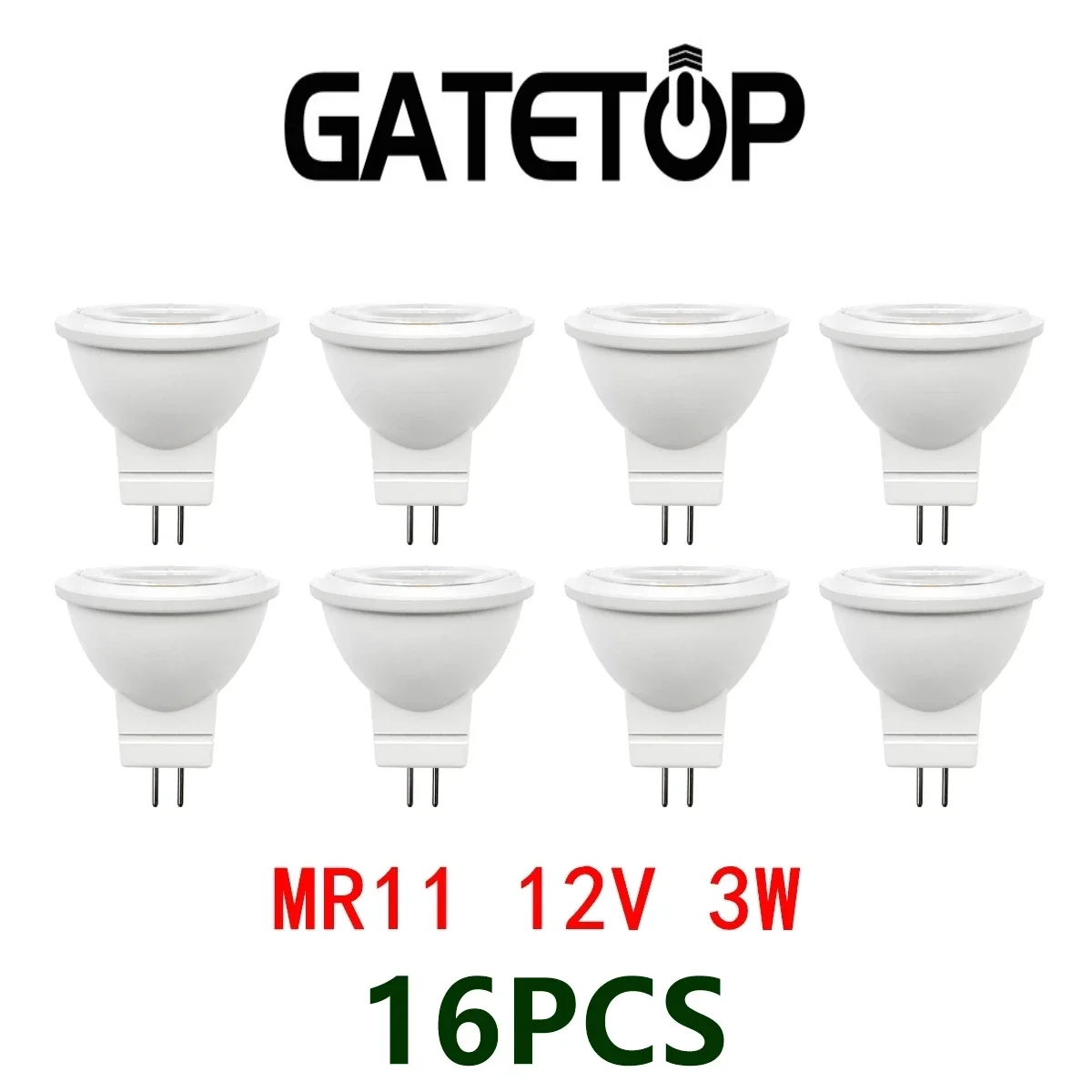 Светодиодный прожектор Mini GU4 12 В 3 Вт COB световой шарик высокая светоэффективность