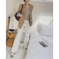 2022 basic cheap za woman blazer jacket coat spring clothes dress suits fashion formal outfits elegant costume oem office y2k