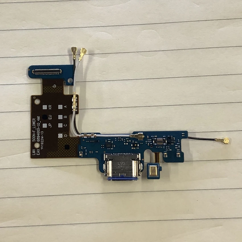 Фото Высокое качество для LG V50 ThinQ Type-C Micro USB порт для зарядки док-станция гибкий кабель запасные части №4