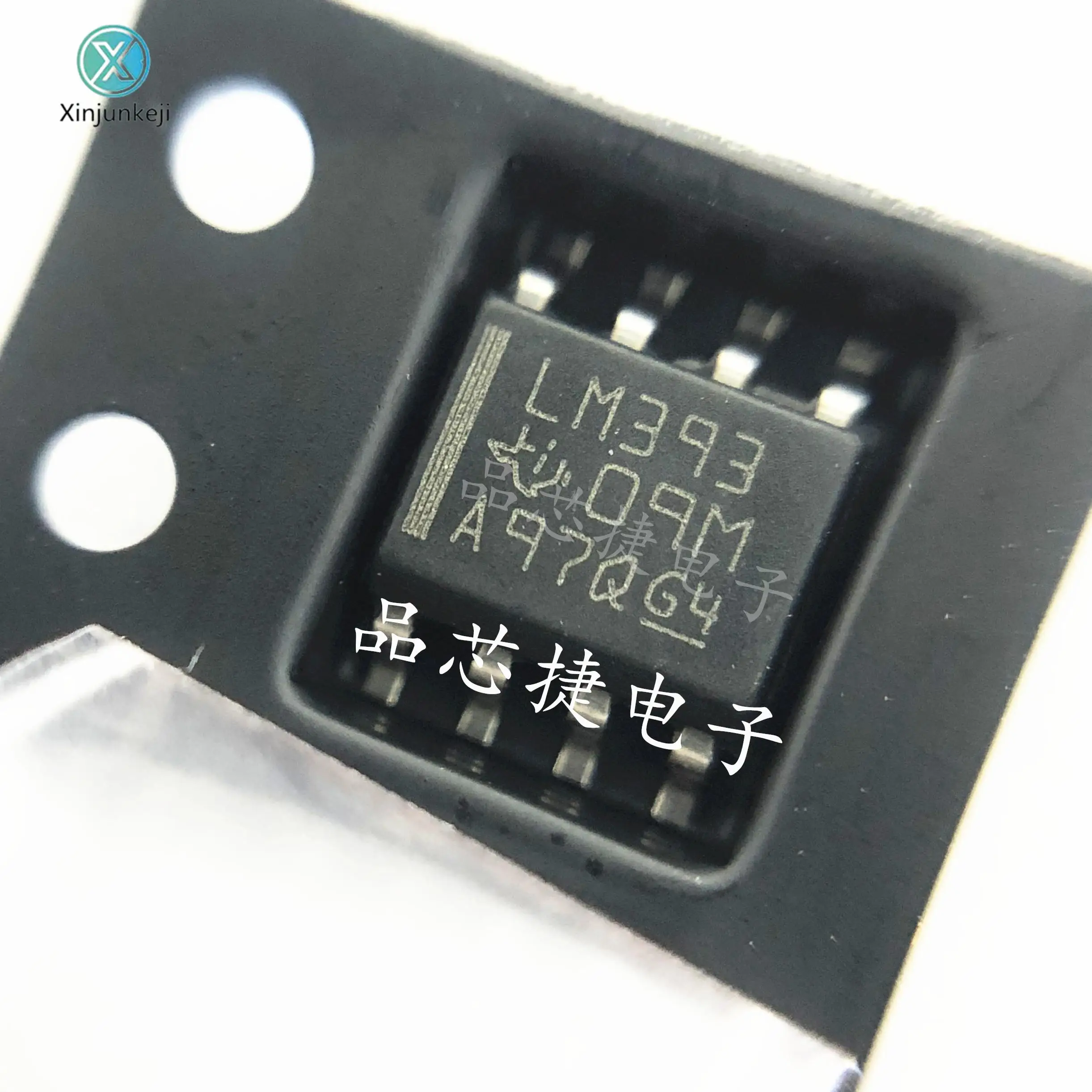 

20 шт. Оригинальный Новый LM393DR LM393D Шелковый экран LM393 SOP8 аналоговый КОМПАРАТОР IC чип