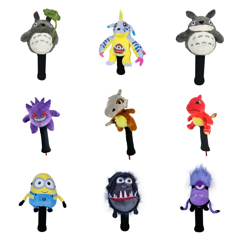 

Anime Golf Club Driver Fairway Woods Hybrid Putter And Mallet Putter Headcover，quality protective cover, rapid delivery