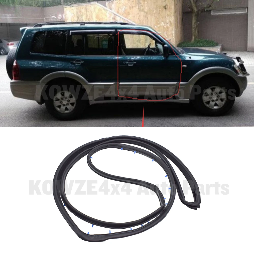 Резиновая уплотнительная лента двери для Mitsubishi Montero Pajero 3 4 MK3 MK4 V73 V75 V77 V78 V93 V97 V98