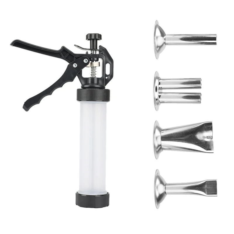 

Колбасный шприц, инструмент для инъекций джерки мяса, домашний инструмент для домашней колбасы, маленький инструмент для колбасы, наполнит...