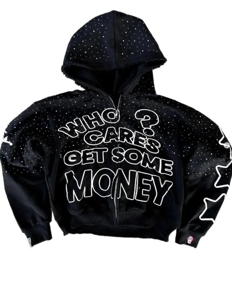 Женская толстовка с капюшоном и надписью, в стиле хип-хоп | AliExpress