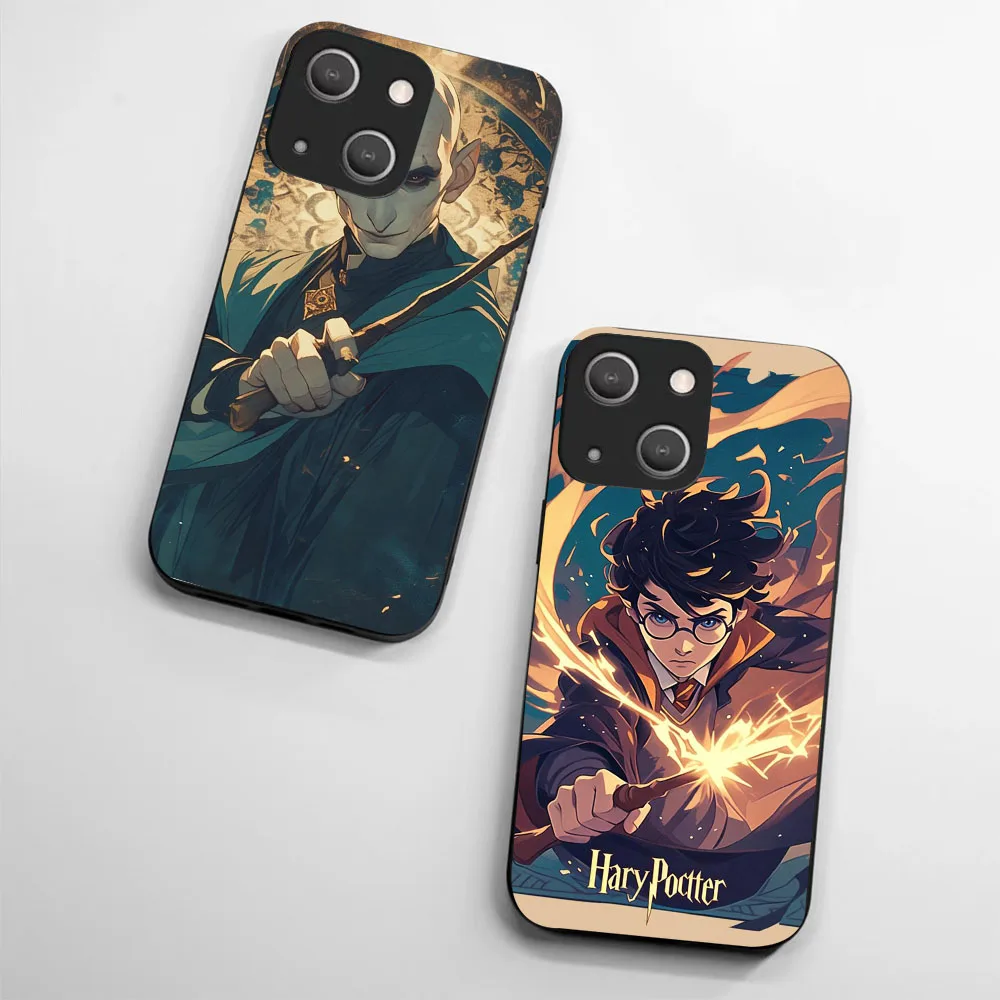 WEA-38 USArt Potters Wand Черный силиконовый чехол для Xiaomi 11t Mi 10 10t 9t A2 A3 S2 Poco X6 Note Pro Lite