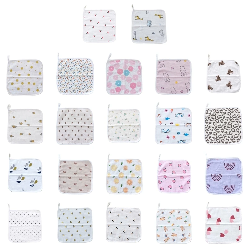 

Babies Bibs Absorbent Cotton Babies Bibs for Feeding & Teething Newborn Bibs