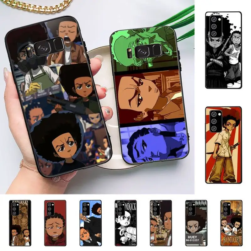

Huey Freeman The Boondocks Phone Case for Samsung Note 5 7 8 9 10 20 pro plus lite ultra A21 12 72