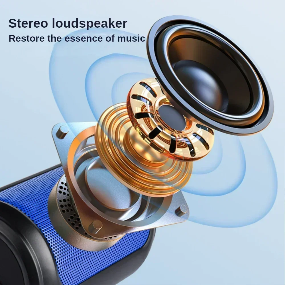 Портативная Bluetooth-колонка беспроводная домашняя и автомобильная аудиосистема с