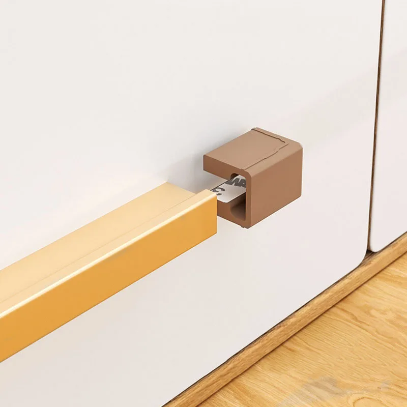 

Baby Silicone T-type Wardrobe Drawer Handle Edge Corner Protector Protection From Children Safety for Baby Furniture Security