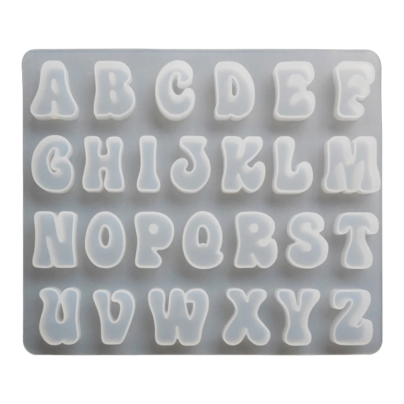 

Cake Decorating Tool Silicone Chocolate Mold Letter Fondant Mold