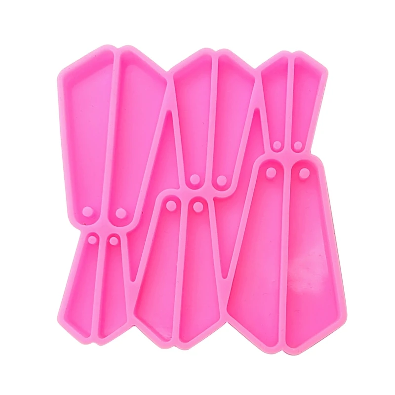 

Особая форма для комбинированных сережек, ювелирная форма из эпоксидной смолы, форма для литья подвесок из смолы, подходит для поделок T8DE