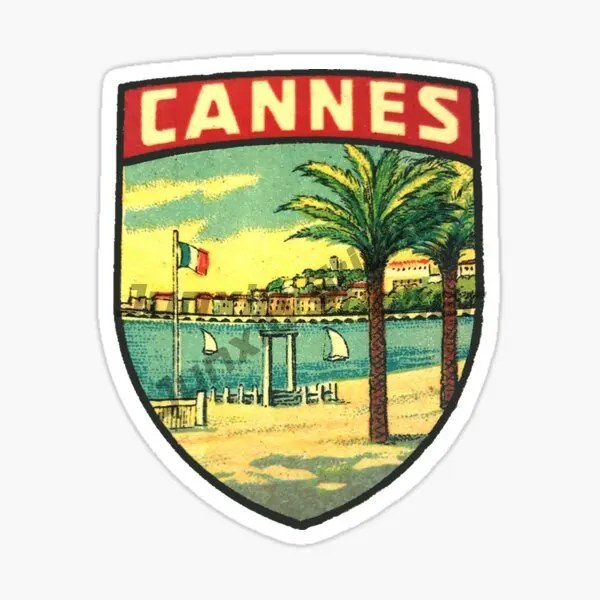 Герб Франции наклейка красивый Mayotte Vaucluse городской значок щит окклюзия царапины