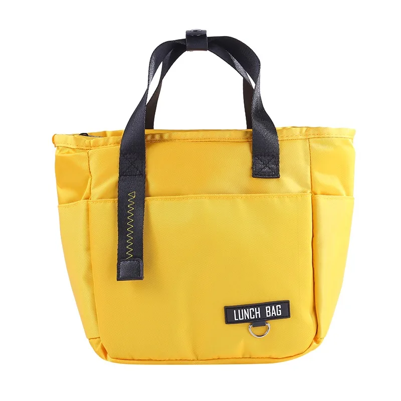 

Insulated Portable Crossbody Lunch Bags Waterproof Oxford Cloth High Capacity Food Bento Thermal Storage Container Cooler Bags