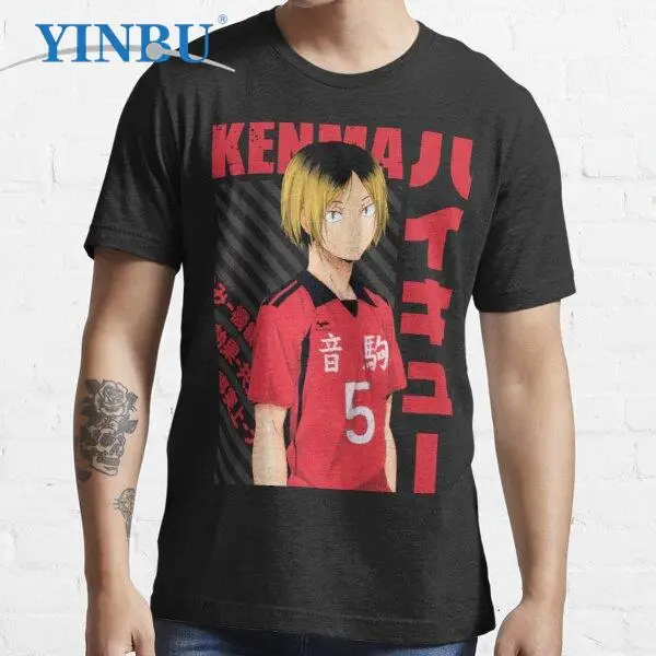 

Haikyuu Kenma Kozume YINBU Brand High quality Men's short Graphic Tee