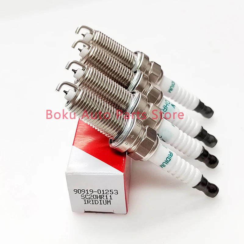 

SC20HR11 90919-01253 4 шт. для Toyota Corolla Prius Lexus новые иридиевые свечи зажигания 9091901253 SC20 HR-11 90919 01253
