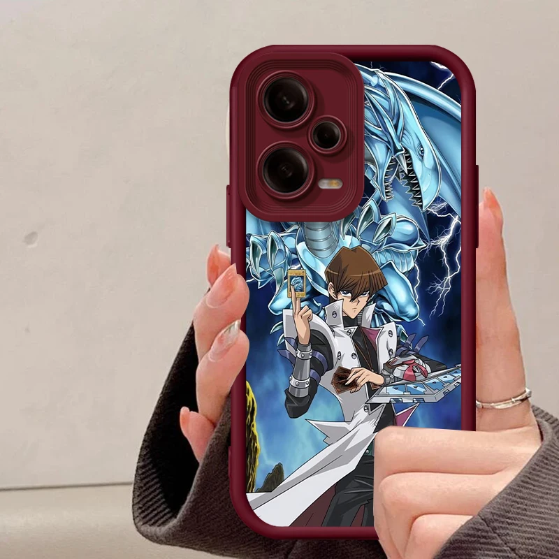 Чехол для телефона с рисунком Yu Gi Oh Xiaomi Redmi Note 13 12 12C 11 11S 10 10C 10A 9C 9A Pro